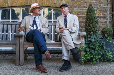 İngiltere taraftarları İngiltere Erkekler - Sri Lanka 2. Rothesay Deneme Maçı 1 'in 29 Ağustos 2024 tarihli Lords, Londra, İngiltere karşılaşması öncesinde geldiler.