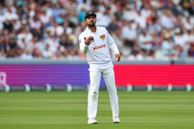 Sri Lanka 'dan Dinesh Chandimal İngiltere Erkekler vSri Lanka 2. Rothesay Deneme Maçı 1. Lords, Londra, Birleşik Krallık, 29 Ağustos 2024