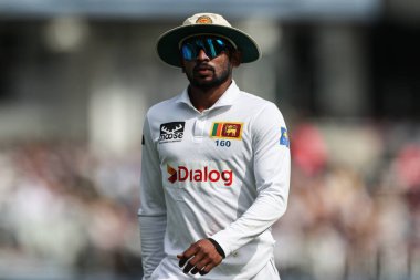 Sri Lanka 'dan Kamindu Mendis İngiltere' ye karşı Sri Lanka 2. Rothesay Test Maçı 2.