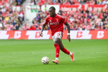 Nottingham Ormanı 'ndan Callum Hudson-Odoi Premier Lig maçı sırasında Nottingham Forest, Wolverhampton Wanderers' a karşı 31 Ağustos 2024 'te İngiltere' nin Nottingham şehrinde bir ara verdi.