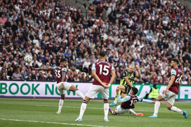 Manchester City 'den Erling Haaland Premier League maçında 31 Ağustos 2024' te Londra 'daki Manchester City' de West Ham United ile Manchester City maçında 1-2 berabere kaldı.