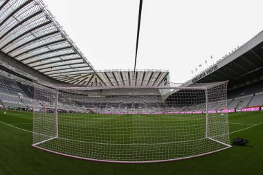 Newcastle United Premier Lig karşılaşması öncesinde St. James 's Park' ta Newcastle United ile Tottenham Hotspur arasında 1 Eylül 2024 'te St. James' s Park, Newcastle 'da genel bir görüş.