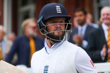 İngiltere 'den Ben Duckett, İngiltere' ye karşı Sri Lanka 2. Rothesay Deneme Maçı 3. gününde Lords, Londra, Birleşik Krallık 'ta 31 Ağustos 2024' te görülüyor.