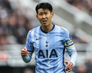 Tottenham Hotspur 'dan Son Heung-Min Premier Lig maçı sırasında Newcastle United, Tottenham Hotspur' a karşı St. James 's Park, Newcastle, 1 Eylül 2024