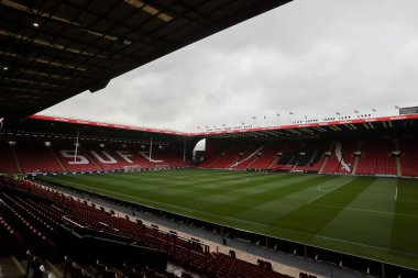 Bramall Lane 'in 1 Eylül 2024' te Sheffield United 'a karşı Bramall Lane, Sheffield, İngiltere' de oynanan maçtaki genel görüntüsü.