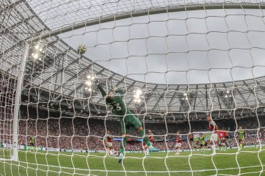 Manchester City 'den Erling Haaland Premier League maçında 31 Ağustos 2024' te Londra 'daki Manchester City' de West Ham United 'a karşı 1-1 berabere kaldı.