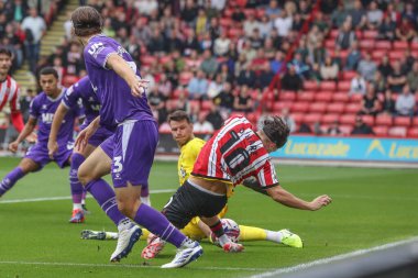 Sheffield United takımından Callum O 'Hare 1 Eylül 2024' te Bramall Lane, Sheffield, İngiltere 'de oynanan Sky Bet Şampiyonası maçında 1-0 berabere kaldı.