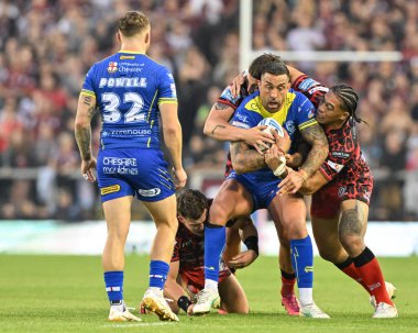 Warrington Wolves 'tan Paul Vaughan, 30 Ağustos 2024' te Leigh Spor Köyü 'nde oynanan 24. Betfred Süper Lig karşılaşmasında yenildi.