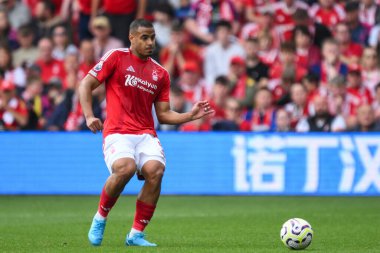 Nottingham Ormanı 'ndan Murillo Premier League maçı sırasında Nottingham Forest, Wolverhampton Wanderers' a karşı 31 Ağustos 2024 'te Nottingham, İngiltere' de oynandı.