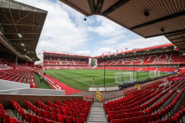 The City Ground, Nottingham Ormanı 'nın genel görünümü, Premier League maçı sırasında Nottingham Forest, Wolverhampton Wanderers' a karşı 31 Ağustos 2024, Nottingham, İngiltere