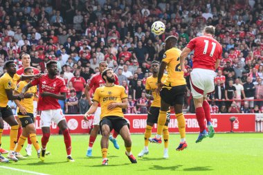 Nottingham Ormanı 'ndan Chris Wood Premier League maçında Nottingham Forest, Wolverhampton Wanderers' a karşı 31 Ağustos 2024 'te City Ground, Nottingham, İngiltere' de 1-0 berabere kaldı.