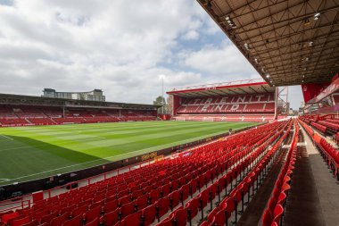 The City Ground, Nottingham Ormanı 'nın genel görünümü, Premier League maçı sırasında Nottingham Forest, Wolverhampton Wanderers' a karşı 31 Ağustos 2024, Nottingham, İngiltere