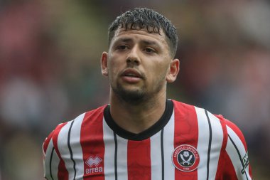 Sheffield United takımının oyuncusu Gustavo Hamer, Sheffield United 'a karşı 1 Eylül 2024' te Bramall Lane, Sheffield, İngiltere 'de oynanan maçta