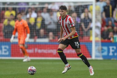 Sheffield United takımından Anel Ahmedhodi, 1 Eylül 2024 'te Sheffield United' a karşı Bramall Lane, Sheffield, Birleşik Krallık 'ta oynanan Gökyüzü İddia Şampiyonası maçında