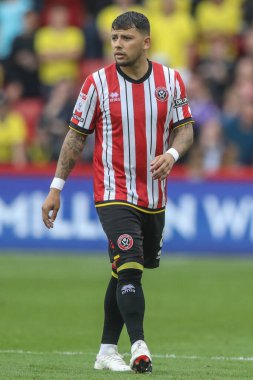 Sheffield United takımının oyuncusu Gustavo Hamer, Sheffield United 'a karşı 1 Eylül 2024' te Bramall Lane, Sheffield, İngiltere 'de oynanan maçta