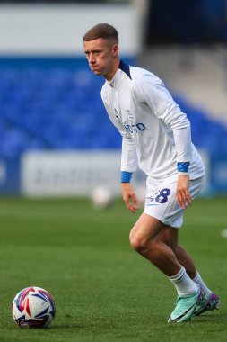 Birmingham City 'den Jay Stansfield Bristol Street Motors Kupası öncesi ısınma maçında Birmingham City - Walsall St. Andrew' s @ Knighthead Park, Birmingham, İngiltere, 3 Eylül 2024