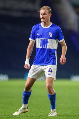 Birmingham City 'den Christoph Klarer Bristol Street Motors Kupası maçında Birmingham City, Walsall' a karşı St. Andrew 's @ Knighthead Park, Birmingham, İngiltere, 3 Eylül 2024