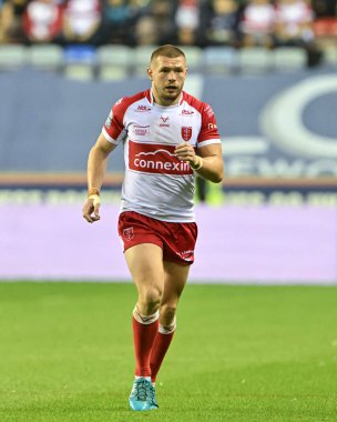 Hull KR 'dan James Batchelor Betfred Süper Lig 25. Maç Wigan Warriors vs Hull KR' a karşı Brick Community Stadyumu, Wigan, İngiltere, 6 Eylül 2024 
