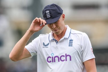 İngiltere 'den Josh Hull, 3. Rothesay Test Maçı' nda 2. İngiltere - Sri Lanka maçı sırasında 7 Eylül 2024 'te Kia Oval, Londra' da