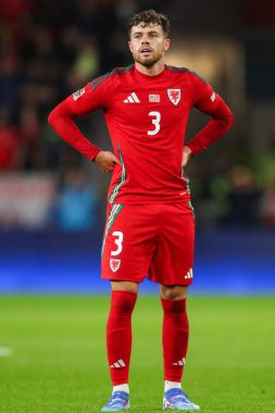 Galler 'den Neco Williams UEFA Uluslar Ligi - Lig B - Grup 4 - Galler-Türkiye maçı Cardiff City Stadyumu, İngiltere, 6 Eylül 2024