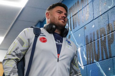 Warrington Wolves 'tan Joe Philbin, 7 Eylül 2024' te Warrington Wolves 'a karşı St. Helens maçında Betfred Süper Lig 25. Raundundan önce geldi.