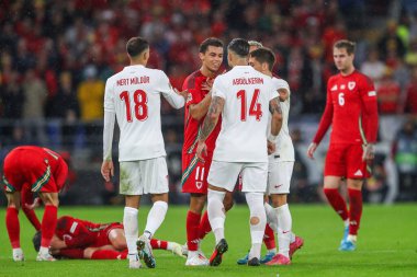 UEFA Uluslar Ligi - Lig B - Grup 4 - Galler-Türkiye maçı sırasında Cardiff City Stadyumu, İngiltere, 6 Eylül 2024