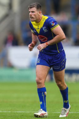 Warrington Wolves 'tan Lachlan Fitzgibbon Betfred Süper Lig 25. Raundda Warrington Wolves St. Helens' a karşı Halliwell Jones Stadyumu, Warrington, İngiltere, 7 Eylül 2024