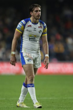 Leeds Rhinos takımından Paul Momirovski 25. Betfred Süper Lig karşılaşmasında Leeds Rhinos 'a karşı Hull FC Headingley Stadyumu, Leeds, İngiltere, 6 Eylül 2024