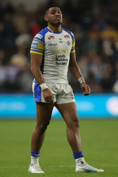 stock image David Fusitua of Leeds Rhinos during the Betfred Super League Round 25 match Leeds Rhinos vs Hull FC at Headingley Stadium, Leeds, United Kingdom, 6th September 2024