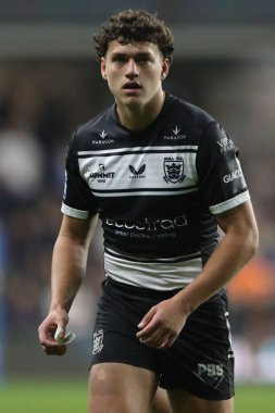 Hull FC 'den Lewis Martin 25. Betfred Süper Lig karşılaşmasında Leeds Rhinos, Hull FC' ye karşı Headingley Stadyumu, Leeds, İngiltere, 6 Eylül 2024