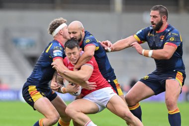 Salford Red Devils Deon Cross, Salford Community Stadyumu 'nda oynanan 25. Salford Red Devils - Catalans Dragons maçında yenilmiştir.