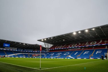 Cardiff City Stadyumu 'nun genel manzarası, Galler' in evi UEFA Uluslar Ligi - Lig B-Grubu 4 - Galler-Türkiye maçı, Cardiff City Stadyumu, İngiltere, 6 Eylül 2024