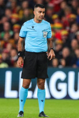 Hakem Rohit Saggi UEFA Uluslar Ligi - Lig B - Grup 4 - Galler-Türkiye maçı Cardiff City Stadyumu, İngiltere, 6 Eylül 2024