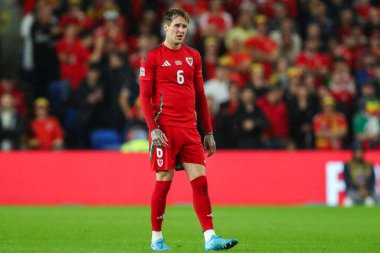 Galler 'den Joe Rodon UEFA Uluslar Ligi - Lig B - Grup 4 - Galler-Türkiye maçı Cardiff City Stadyumu, İngiltere, 6 Eylül 2024
