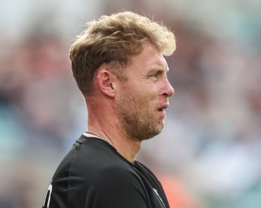 İngiltere Aslanları teknik direktörü Andrew Flintoff, 3. Rothesay Test Maçı 'nda, 8 Eylül 2024' te Kia Oval, Londra 'da İngiltere - Sri Lanka maçına katılacak.