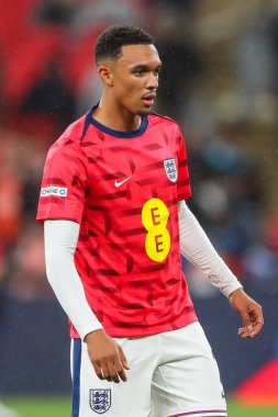 İngiltere 'den Trent Alexander-Arnold, UEFA Uluslar Ligi - B Grubu 2 İngiltere - İngiltere - İngiltere Wembley Stadyumu, Londra, Birleşik Krallık, 10 Eylül 2024