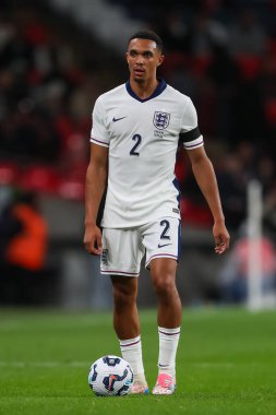 Trent Alexander-Arnold of England in action during the UEFA Nations League - League B - Group 2 England v Finland at Wembley Stadium, London, United Kingdom, 10th September 2024 clipart