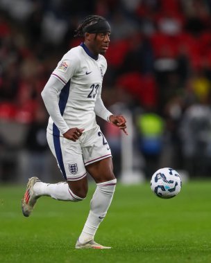 İngiltere 'den Noni Madueke, UEFA Uluslar Ligi - B Grubu 2 İngiltere - Finlandiya Wembley Stadyumu, Londra, Birleşik Krallık, 10 Eylül 2024
