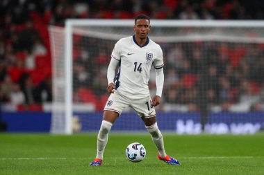 İngiltere 'den Ezri Konsa, UEFA Uluslar Ligi - B Grubu 2. İngiltere-Finlandiya maçı sırasında Wembley Stadyumu, Londra, Birleşik Krallık, 10 Eylül 2024