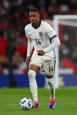 İngiltere 'den Ezri Konsa, UEFA Milletler Ligi - B Grubu 2 İngiltere - Finlandiya - İngiltere Wembley Stadyumu, Londra, Birleşik Krallık, 10 Eylül 2024