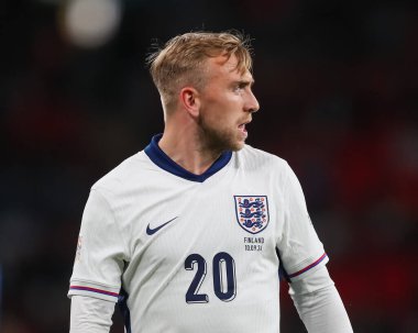 Jarrod Bowen of England during the UEFA Nations League - League B - Group 2 England v Finland at Wembley Stadium, London, United Kingdom, 10th September 2024 clipart