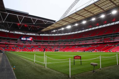İngiltere 'nin başkenti Wembley Stadyumu' nun genel görünümü UEFA Uluslar Ligi 'nin önünde - B Grubu 2 İngiltere-Finlandiya Wembley Stadyumu' nda, 10 Eylül 2024