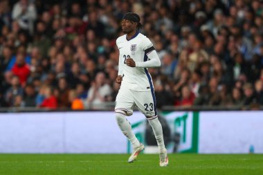 UEFA Uluslar Ligi sırasında İngiltere 'den Noni Madueke - Grup B - Grup 2 Finlandiya Wembley Stadyumu, Londra, Birleşik Krallık, 10 Eylül 2024