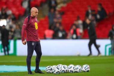 Lee Carsley İngiltere geçici teknik direktörü UEFA Uluslar Ligi - B Grubu 2 İngiltere - Finlandiya Wembley Stadyumu, Londra, Birleşik Krallık, 10 Eylül 2024