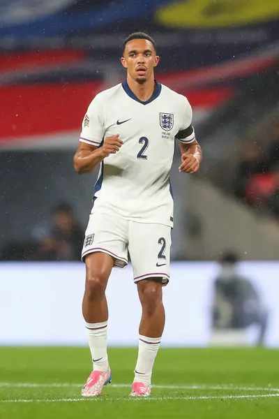 stock image Trent Alexander-Arnold of England during the UEFA Nations League - League B - Group 2 England v Finland at Wembley Stadium, London, United Kingdom, 10th September 2024