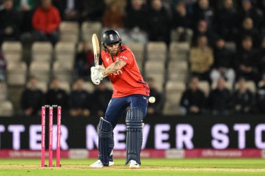 Birinci Vitality IT20 Serisi sırasında İngiltere 'nin Avustralya' ya karşı oynadığı The Utilita Bowl, Southampton, İngiltere maçı sırasında İngiltere 'den Jordan Cox 11 Eylül 2024