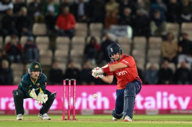 İngiliz Liam Livingston, 11 Eylül 2024 'te Utilita Bowl, Southampton' da oynanan 1.