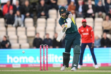 Avustralya 'dan Matthew Short, 11 Eylül 2024' te The Utilita Bowl, Southampton, İngiltere 'ye karşı oynanan 1.