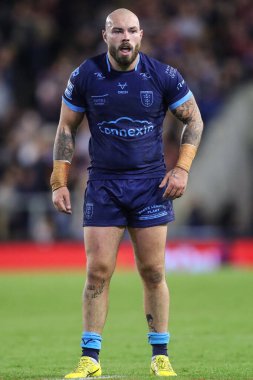 Hull KR 'dan Sam Luckley, Betfred Süper Lig 26. Raundda Leigh Leopards, Hull KR' a karşı Leigh Spor Köyü, Leigh, İngiltere, 13 Eylül 2024