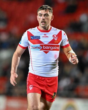 Lewis Dodd of St. Helens during the Betfred Super League Round 26 match St Helens vs Castleford Tigers at Totally Wicked Stadium, St Helens, United Kingdom, 13th September 2024 clipart